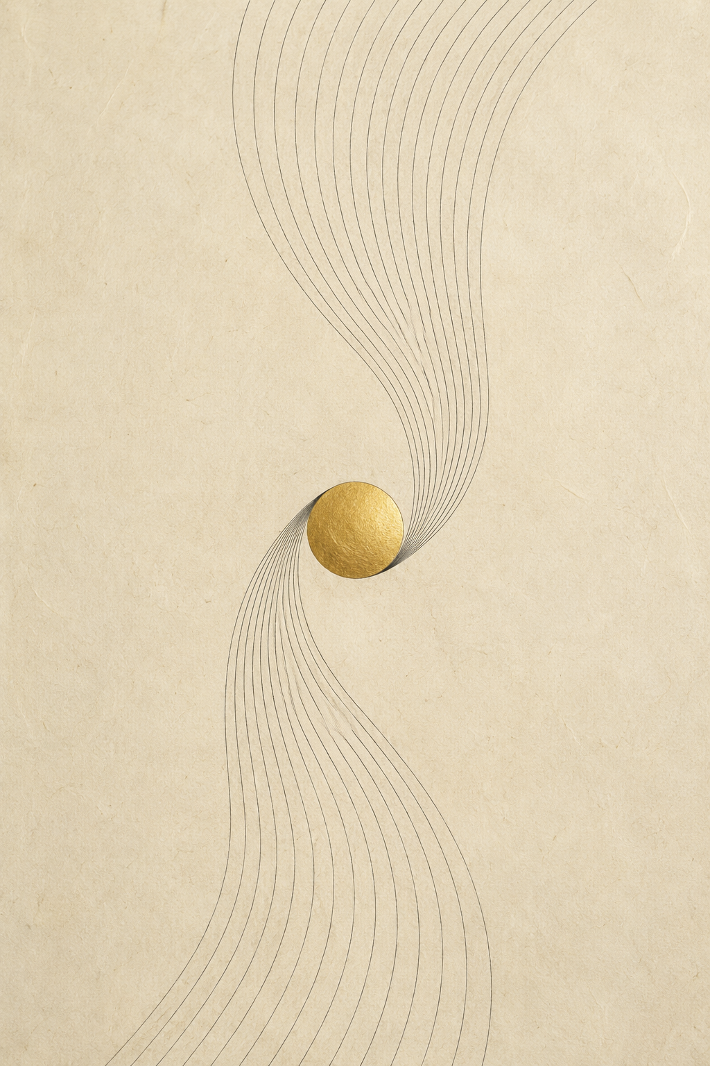 Service Lines framed artwork